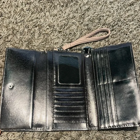 Steve Madden wristlet wallet never used blush pink - Picture 3 of 3